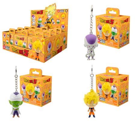 YUME DRAGON BALL Pocket Hero Portachiavi 7cm In espo da 12pz In Blind Box (cm 9 L x 6 P x11 H) 3ass…x12